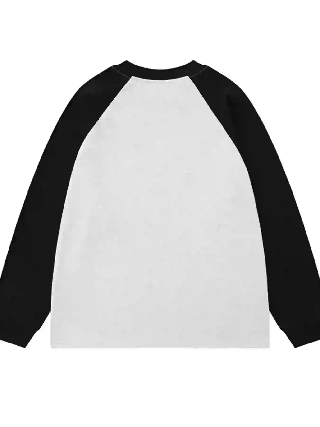 Contrast Raglan Sleeve Sweatshirt