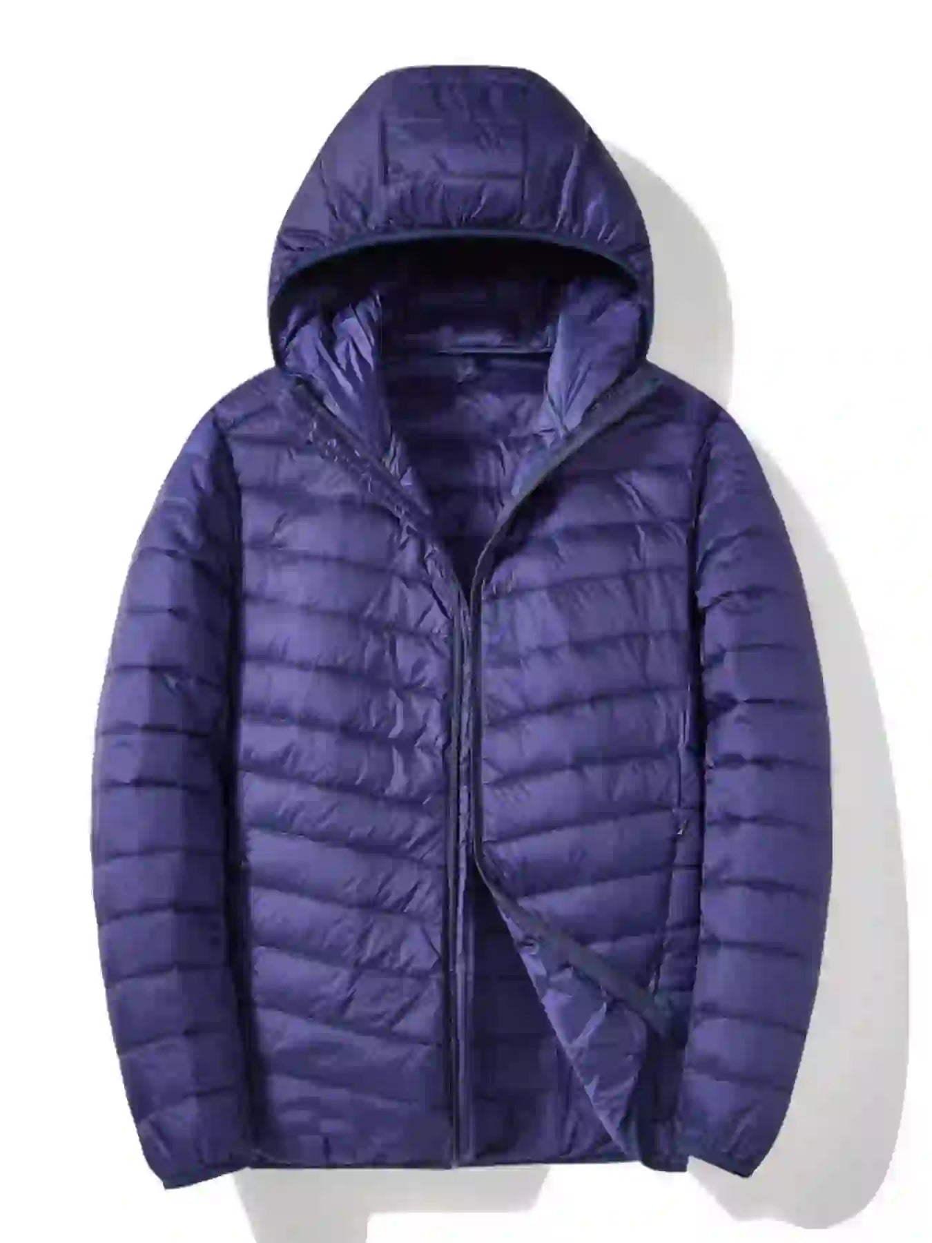 Lightweight Zip Up Puffer Jacket