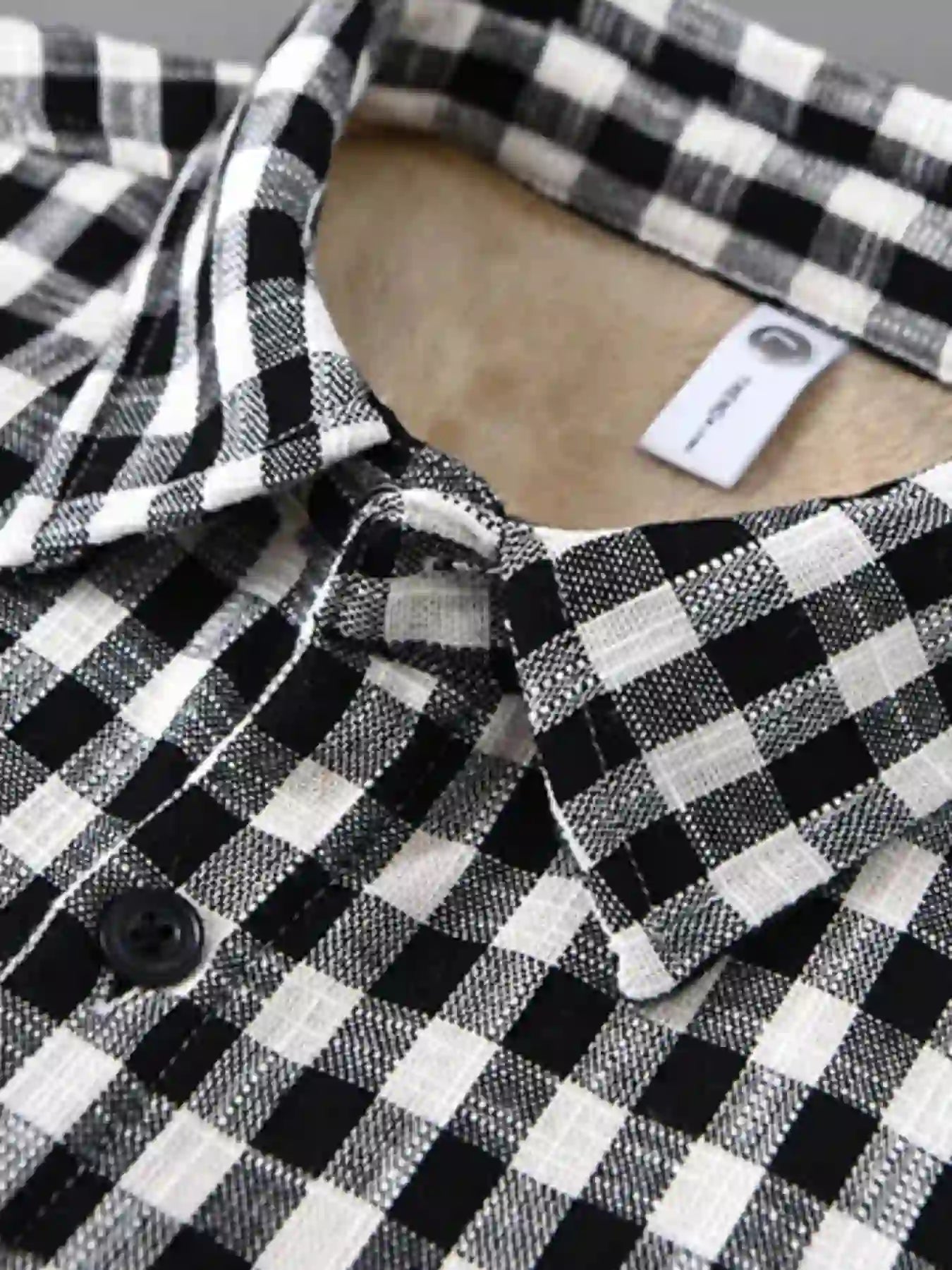 Men's Plus Size Plaid Casual Long Sleeve Shirt