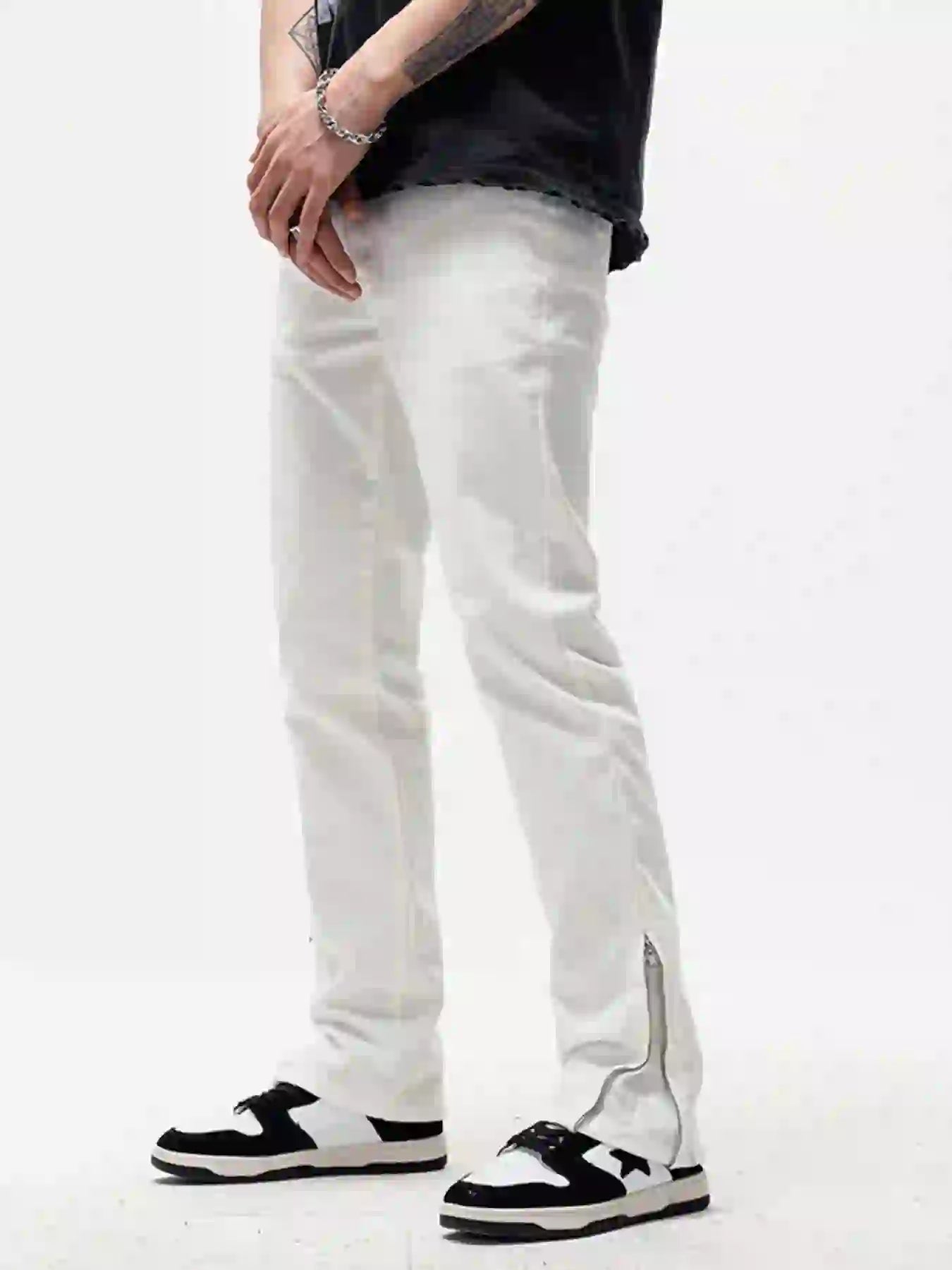 Men's Full Size Slim Fit Jeans Plus Size