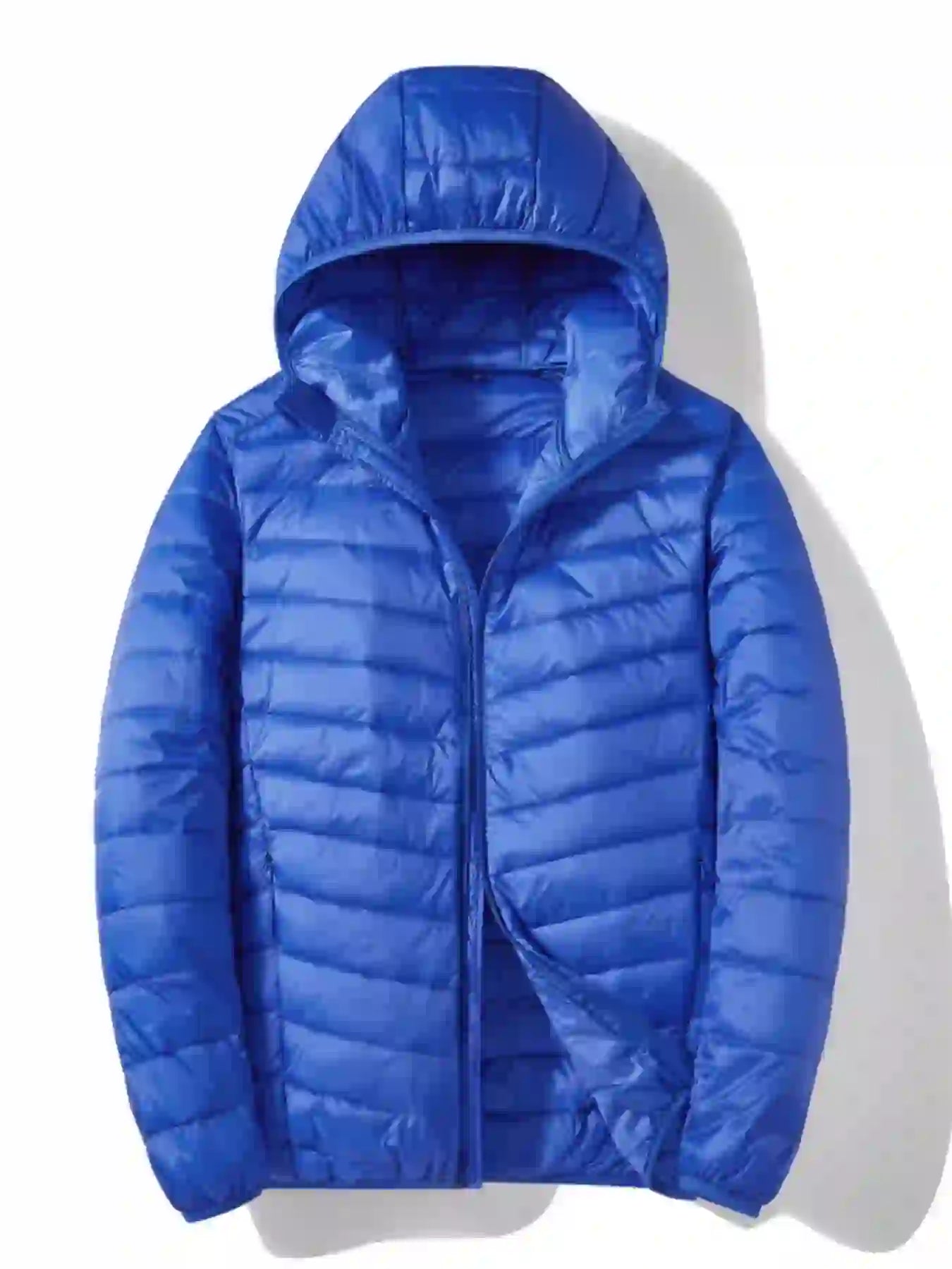 Lightweight Zip Up Puffer Jacket