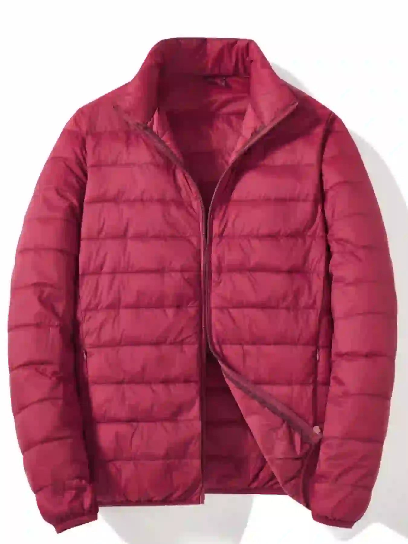 Lightweight Zip Up Puffer Jacket