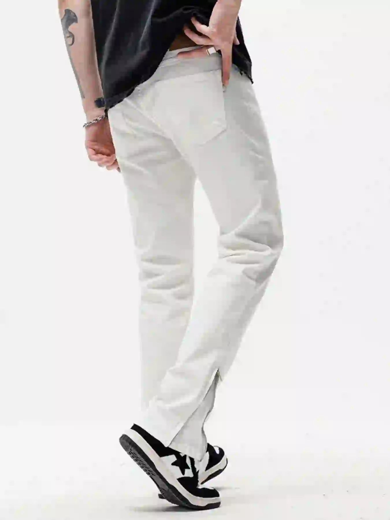 Men's Full Size Slim Fit Jeans Plus Size